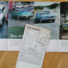 1961 Pontiac Tempest esite -  KUIN UUSI - 12 sivua - pikkukuva 2