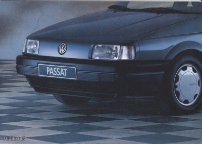 VW Passat -esite/juliste, 1988