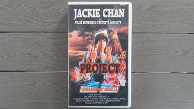 VHS: Project A - Lohikäärmet Merellä (Jackie Chan 1983/1996)