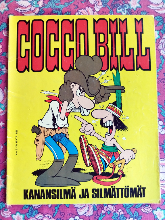 Cocco Bill Kanansilmä ja silmättömät N:o 2 (5) 1976