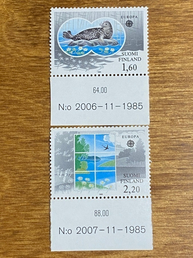 EUROOPPA PARI 1986 NUMERO MARGINAALILLA**