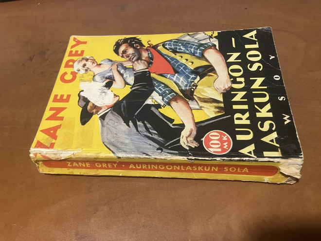 RIKSIN SARJA 41 ZANE GREY AURINGONLASKUN SOLA