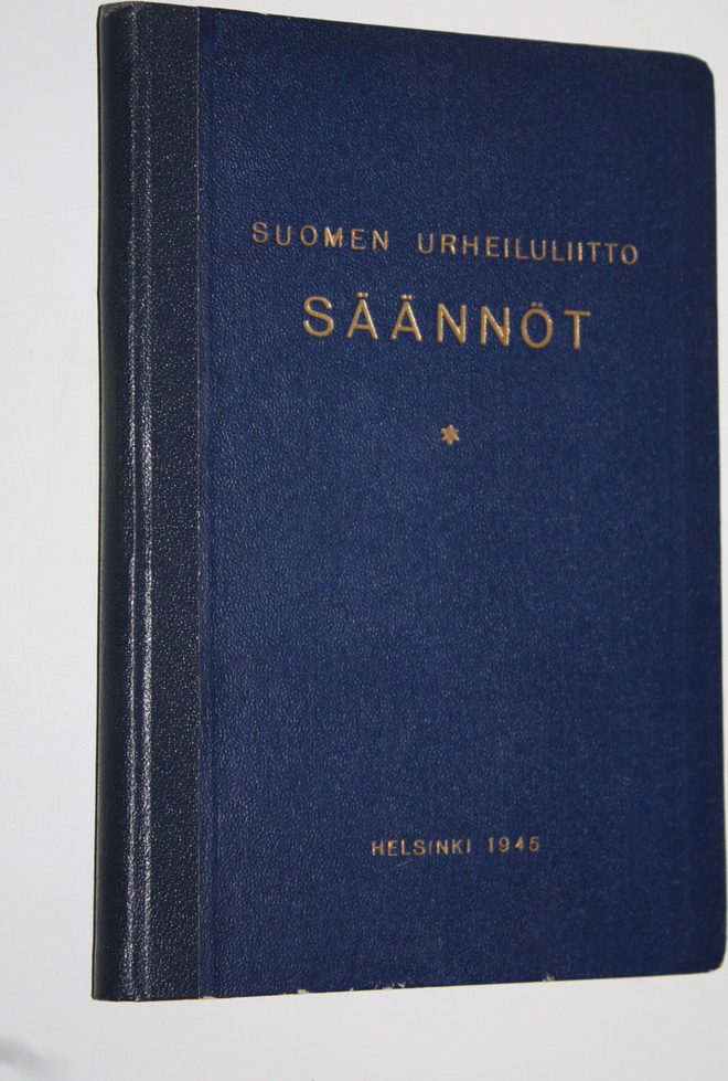 Toimintasäännöt, rata- ja kenttäurheilun kilpailusäännöt ...
