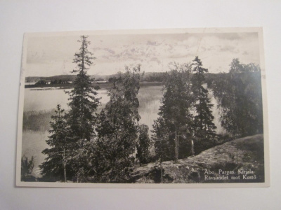 VANHA Postikortti Turku Parainen 1932