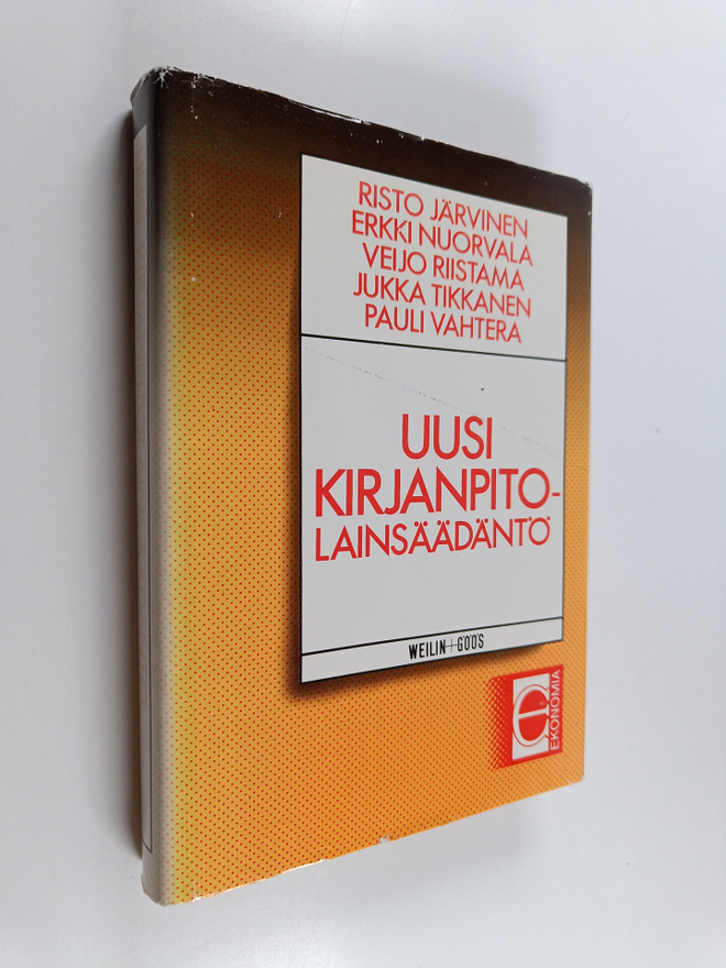 Risto Järvinen : Uusi kirjanpitolainsäädäntö