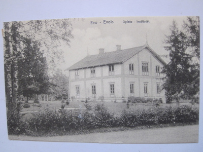 VANHA Postikortti Evo Lammi Hämeenlinna 1914