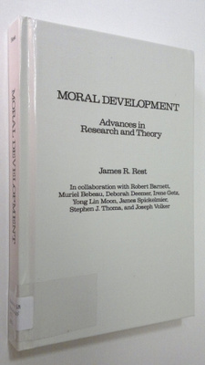 James R. Rest : Moral development : Advances in Research ...