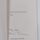 Harri Tapper : Maan kajoa kuussa : runoja (signeerattu) - pikkukuva 3