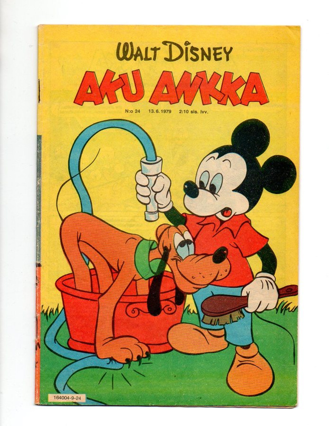 Walt Disney: Aku Ankka N:o 24 / 1979