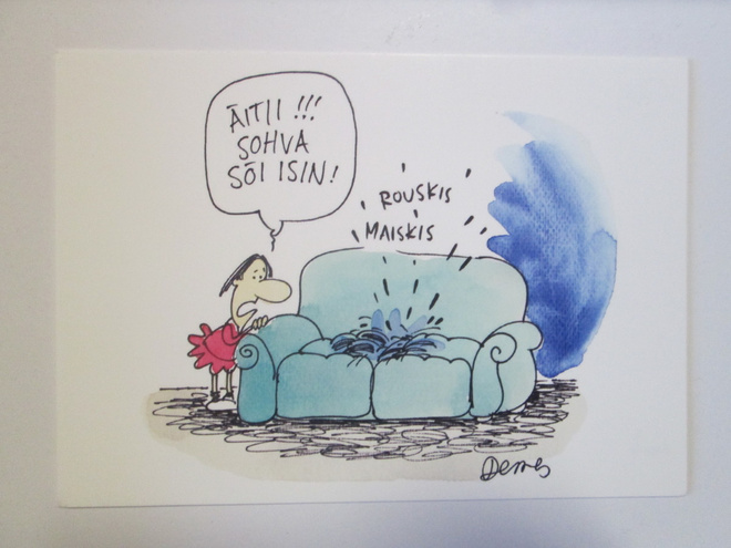 KULKEMATON ÄITI!!SOHVA SÖI ISIN! REMES MATTI POSTI