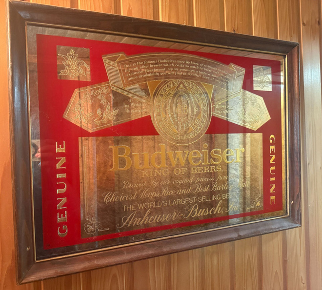 BUDWEISER KING OF BEERS BAARIPEILI 1988