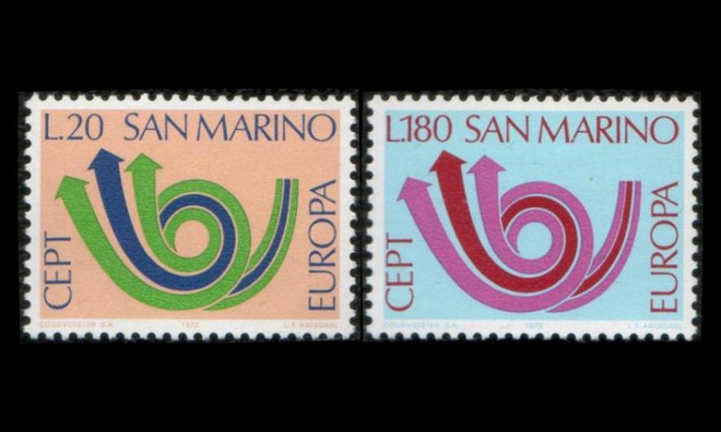 San Marino 1029-30 ** Europa (1973)