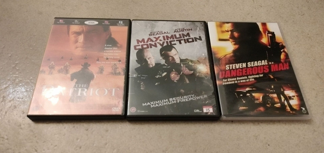 elokuvat steven seagal 3kpl
