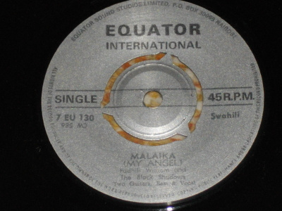 7" FADHILI WILLIAM & BLACK SHADOWS - single soul Kenia MINT