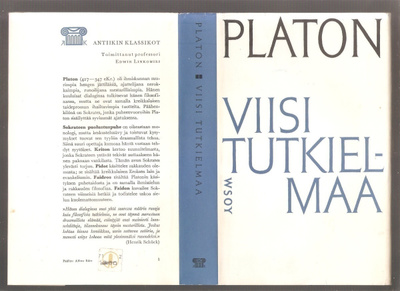 Platon: Viisi tutkielmaa, WSOY 1961.skp, K3, Ant.klassik
