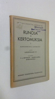 F. A. ym. (toim.) Heporauta : Runoja ja kertomuksia 1 : k...
