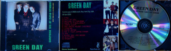 GREEN DAY: Suprise gig at CBGB Studio - CD [SUPER RARE]