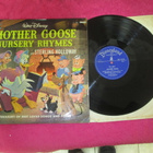 MOTHER GOOSE NURSEY RHYMES - disneyland records - pikkukuva 1