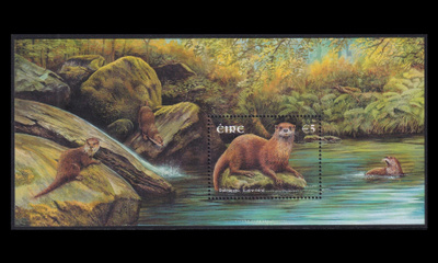 Irlanti 1431BL41 ** Alkuperäisiä eläimiä (2002)