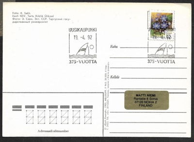 Uusikaupunki 375 vuotta 19.4.1992