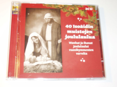 2 X CD 40 Isoäidin Muistojen Joululaulua (Uusi)
