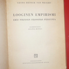 Georg Henrik von Wright : Looginen empirismi / Filosofia1945 - pikkukuva 1