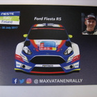 Ford rallikortti 34: Ford Fiesta - Max Vatanen - pikkukuva 1