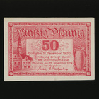 Saksa Notgeld 50 Pfennig, Bunzlau 26.11.1919 - pikkukuva 2