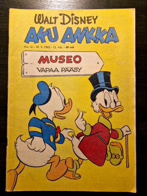 Aku Ankka 16/1962