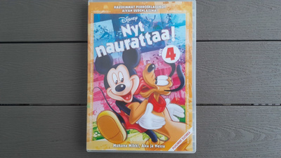 DVD: Nyt Naurattaa! Vol 4 (Disney 2010)