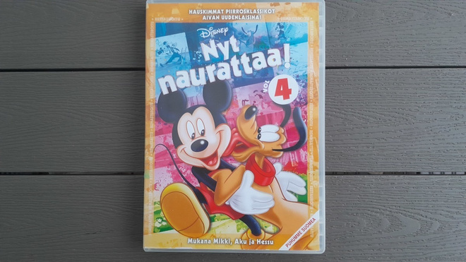 DVD: Nyt Naurattaa! Vol 4 (Disney 2010)