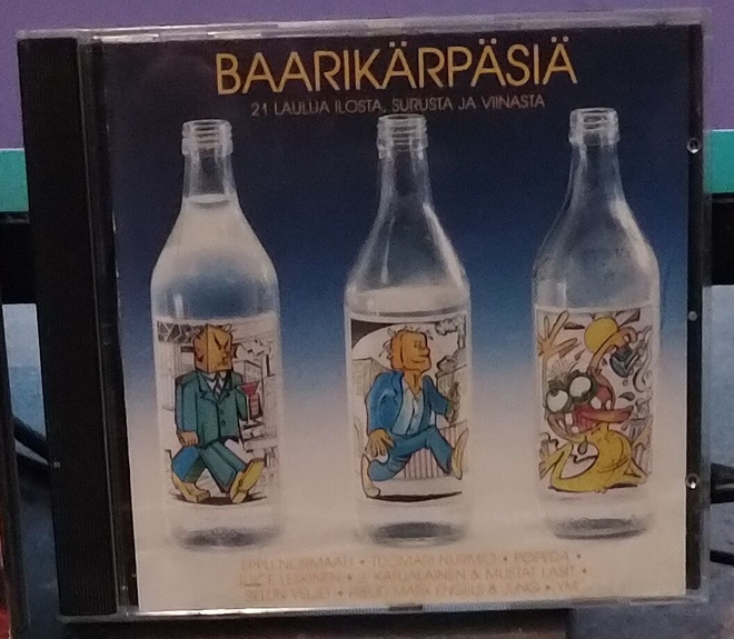 Baarikärpäsiä - 21 laulua ilosta, surusta ja viinasta - CD