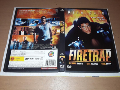 Firetrap - SF Region 2 DVD (Hollywood Pictures)
