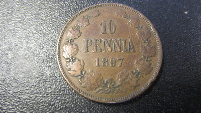 10 penniä 1897