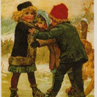 kortti Luistelu - erilaisia joulukortteja - pikkukuva 1