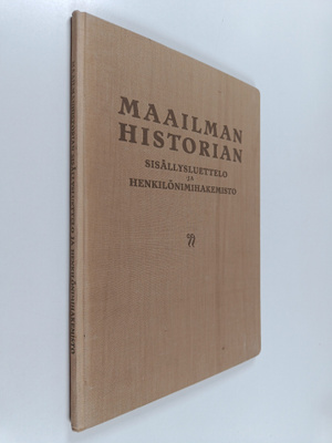 Maailmanhistorian sisällysluettelo ja henkilöhakemisto
