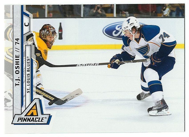 10-11 Panini Pinnacle #28 T.J. Oshie