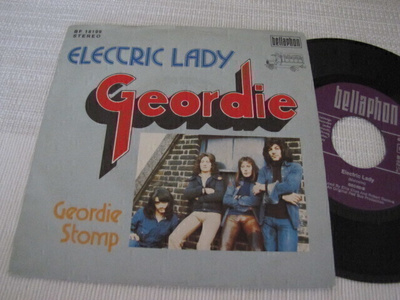 Geordie Electric Lady 7 Saksa ac/dc 1973