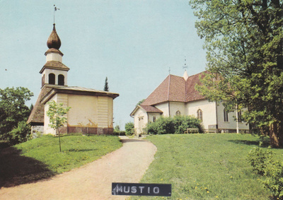KIRKKOKORTTI - MUSTION KIRKKO