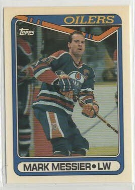 Mark Messier 90-91 Topps Tiffany #130