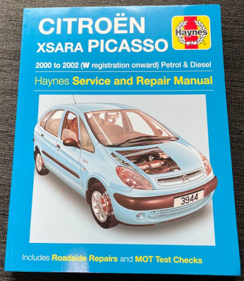 Haynes 3944 Citroen xsara picasso 2000 - 2002