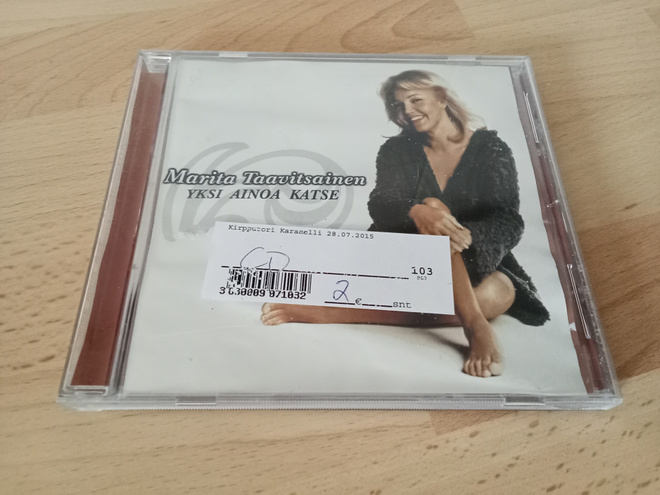 Marita Taavitsainen yksi ainoa katse CD