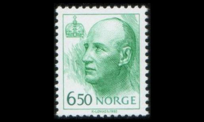 Norja 1151y ** Käyttösarja kuningaspari y-paperi (1994)
