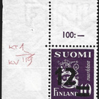 1948 M-30 Lp 12/10 mk ** Lape 344 SP Lm6 KUVAKEVIRHE 119 - pikkukuva 4