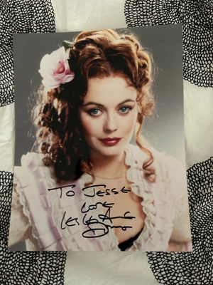 Lesley Anne Down Nimmaroitu iso valokuva