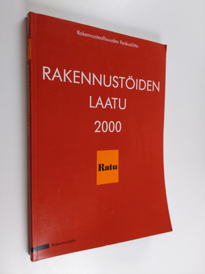 Tarja Pussinen : Rakennustöiden laatu 2000