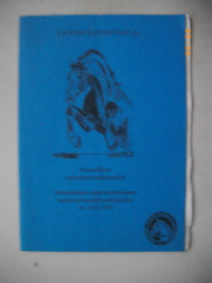 Senioreiden esteratsastuksen suomenmestaruuskilpailut 1992