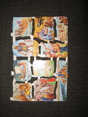 MLP 1559  uskonnollinen kiiltokuva arkki