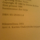 Denise Robins / Salama iskee kahdesti - pikkukuva 3