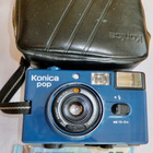 VANHA Kamera Konica Pop SIninen - pikkukuva 1